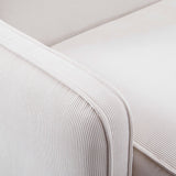 Travie Performance Corduroy Velvet 6-Piece Modular U-Sectional by TOV Furniture at Eve Furniture
