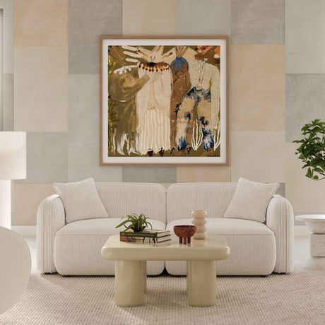 Travie Performance Corduroy Velvet Modular Loveseat by TOV Furniture at Eve Furniture