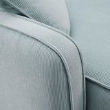 Travie Performance Corduroy Velvet Modular Sofa by TOV Furniture at Eve Furniture