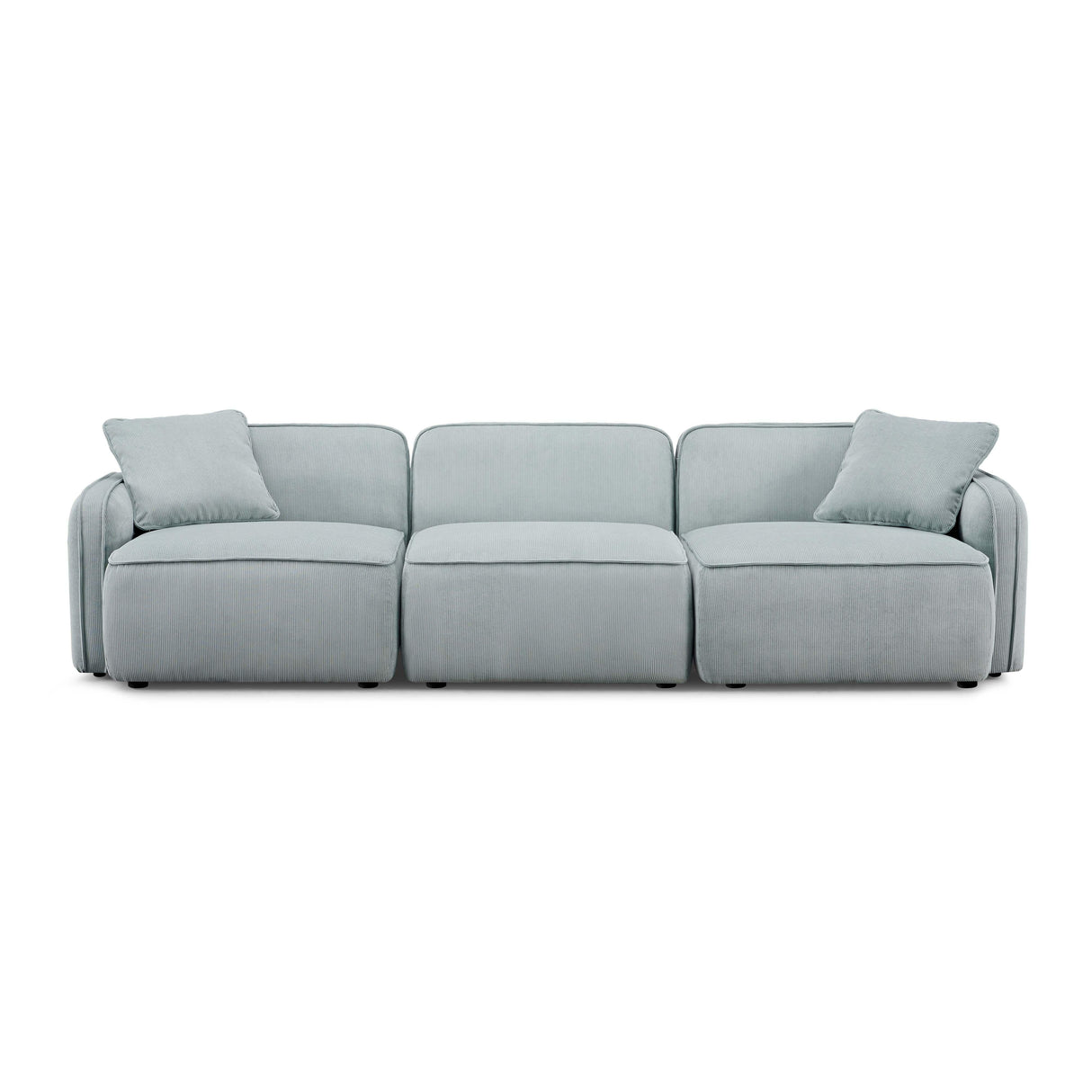 Travie Performance Corduroy Velvet Modular Sofa by TOV Furniture at Eve Furniture