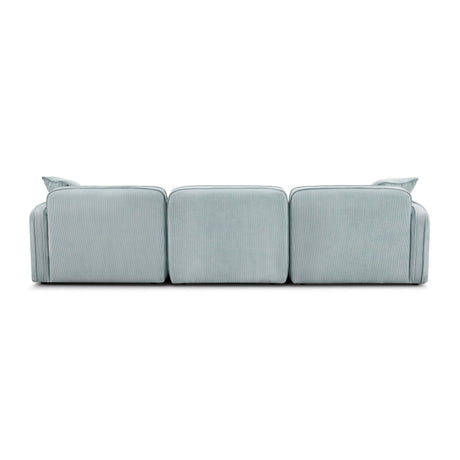 Travie Performance Corduroy Velvet Modular Sofa by TOV Furniture at Eve Furniture