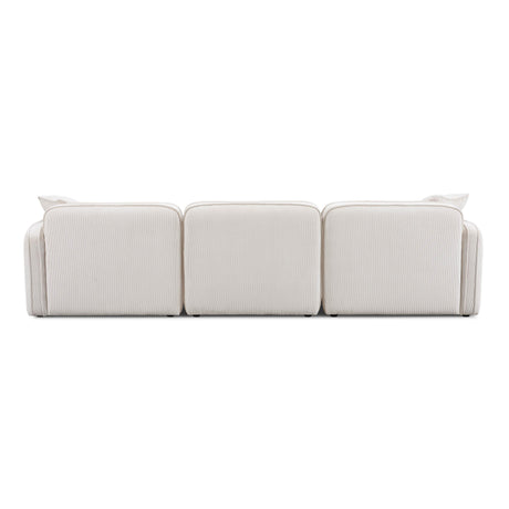 Travie Performance Corduroy Velvet Modular Sofa by TOV Furniture at Eve Furniture