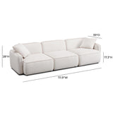 Travie Performance Corduroy Velvet Modular Sofa by TOV Furniture at Eve Furniture