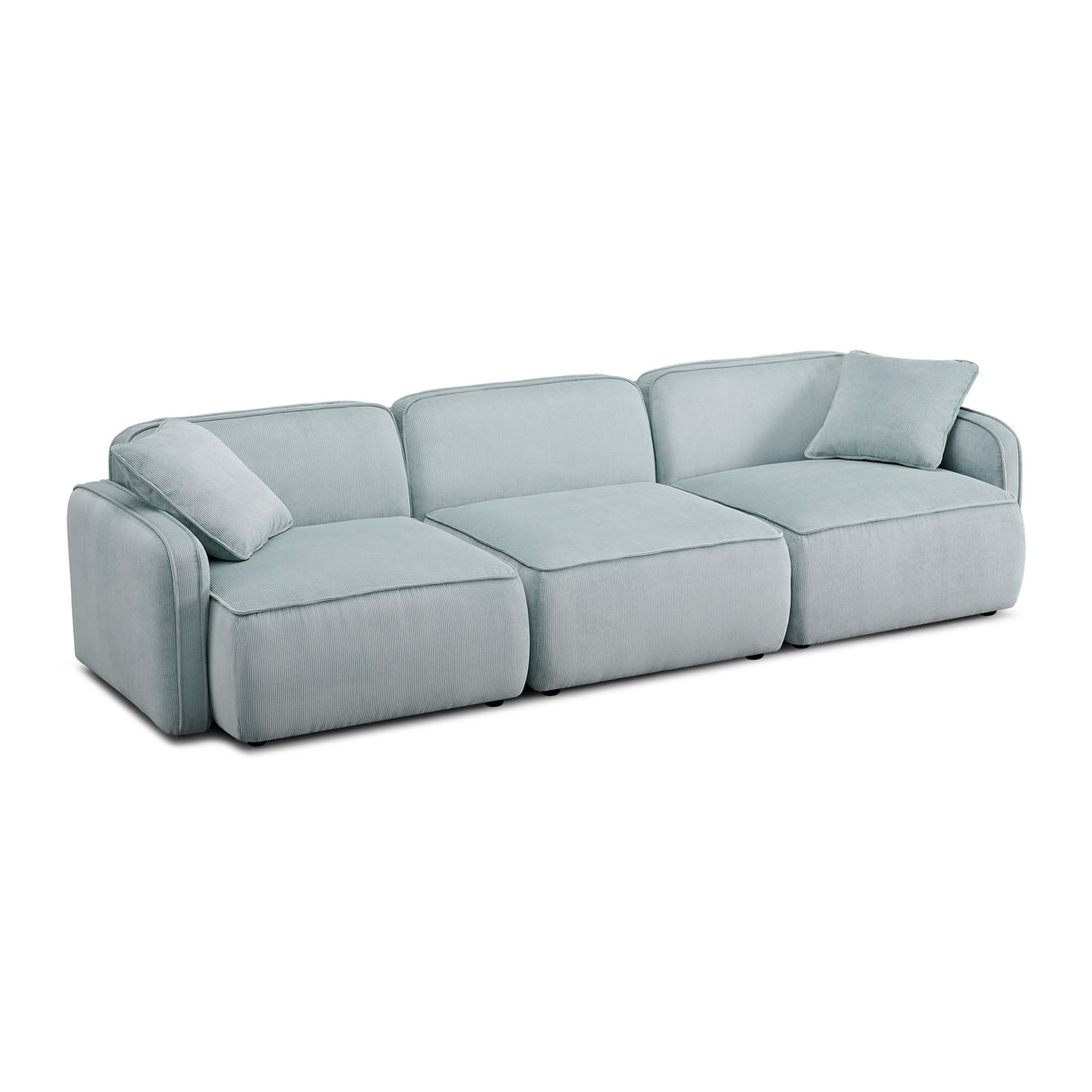 Travie Performance Corduroy Velvet Modular Sofa by TOV Furniture at Eve Furniture