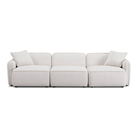 Travie Performance Corduroy Velvet Modular Sofa by TOV Furniture at Eve Furniture