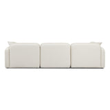 Travie Sand Upcycled Linen 4-Piece Modular Sectional by TOV Furniture at Eve Furniture