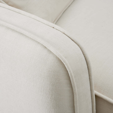 Travie Sand Upcycled Linen 4-Piece Modular Sectional by TOV Furniture at Eve Furniture