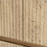 Travona Oak Wood w/ Travertine 6 Drawer Dresser by Mercana at Eve Furniture