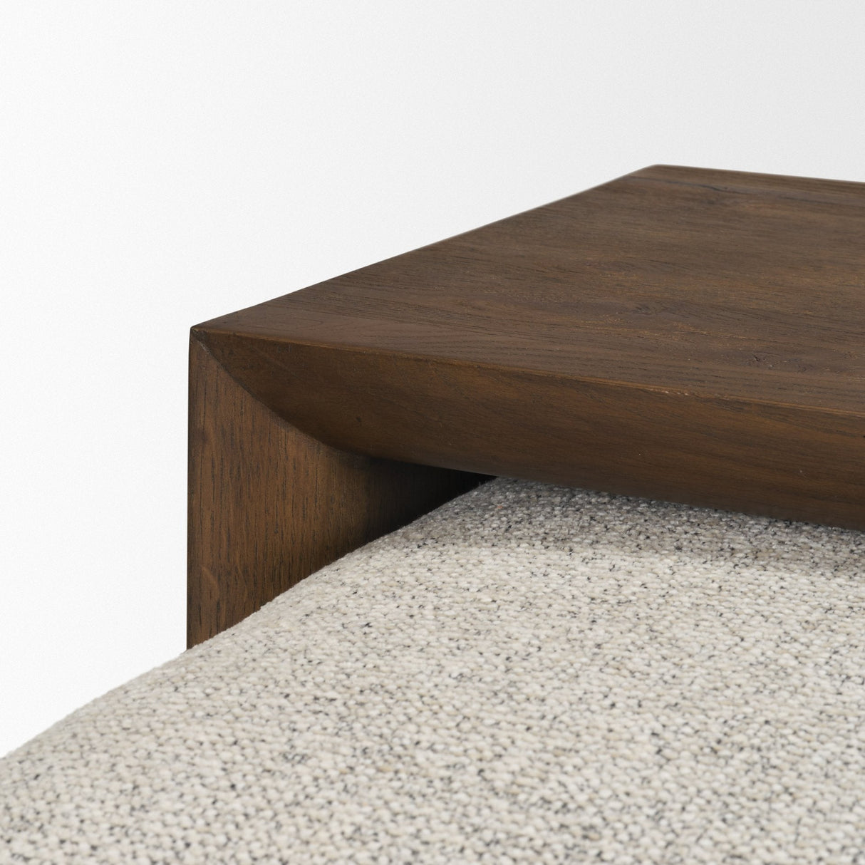Trayden Gray Fabric w/ Brown Slider Top Coffee Table 55.0X 37.0X 46.0 (cm) by Mercana at Eve Furniture