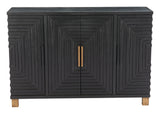 Trazo Black Cabinet by Zuomod at Eve Furniture