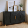Trazo Black Cabinet by Zuomod at Eve Furniture