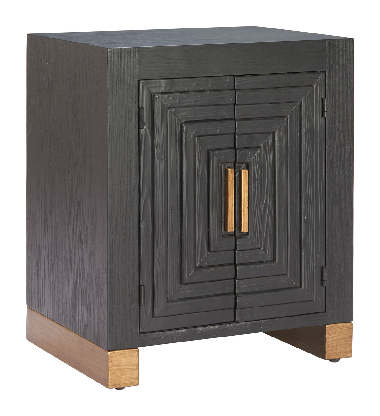 Trazo Black Side Table by Zuomod at Eve Furniture