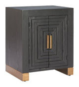 Trazo Black Side Table by Zuomod at Eve Furniture