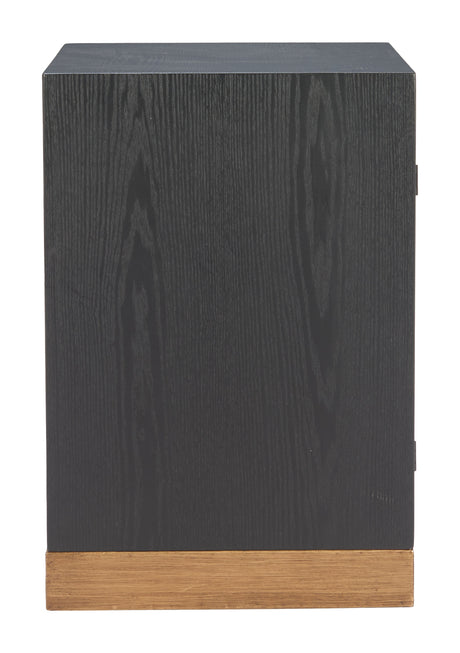 Trazo Black Side Table by Zuomod at Eve Furniture