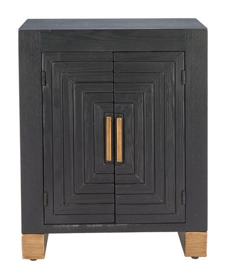 Trazo Black Side Table by Zuomod at Eve Furniture