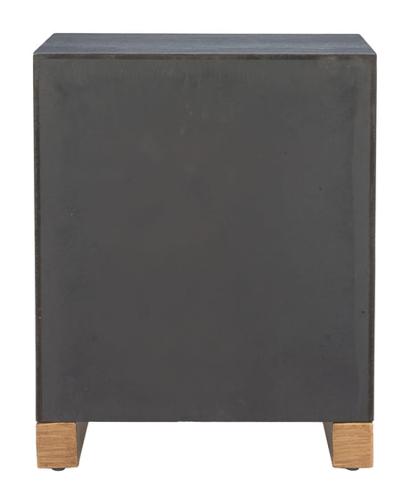 Trazo Black Side Table by Zuomod at Eve Furniture