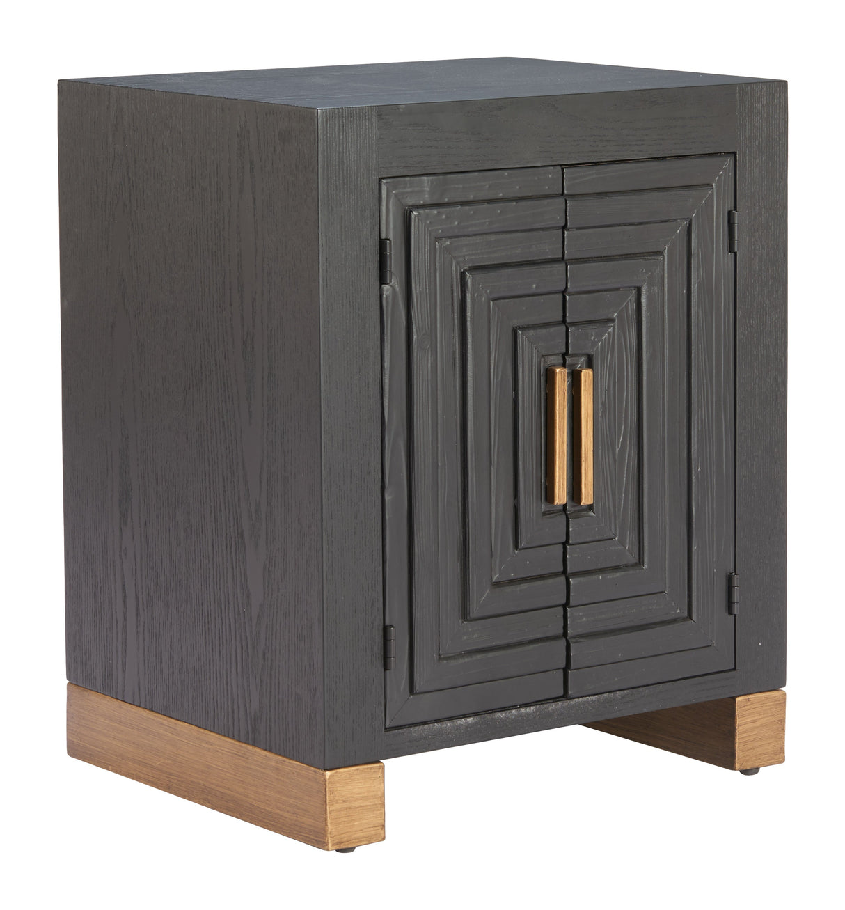 Trazo Black Side Table by Zuomod at Eve Furniture