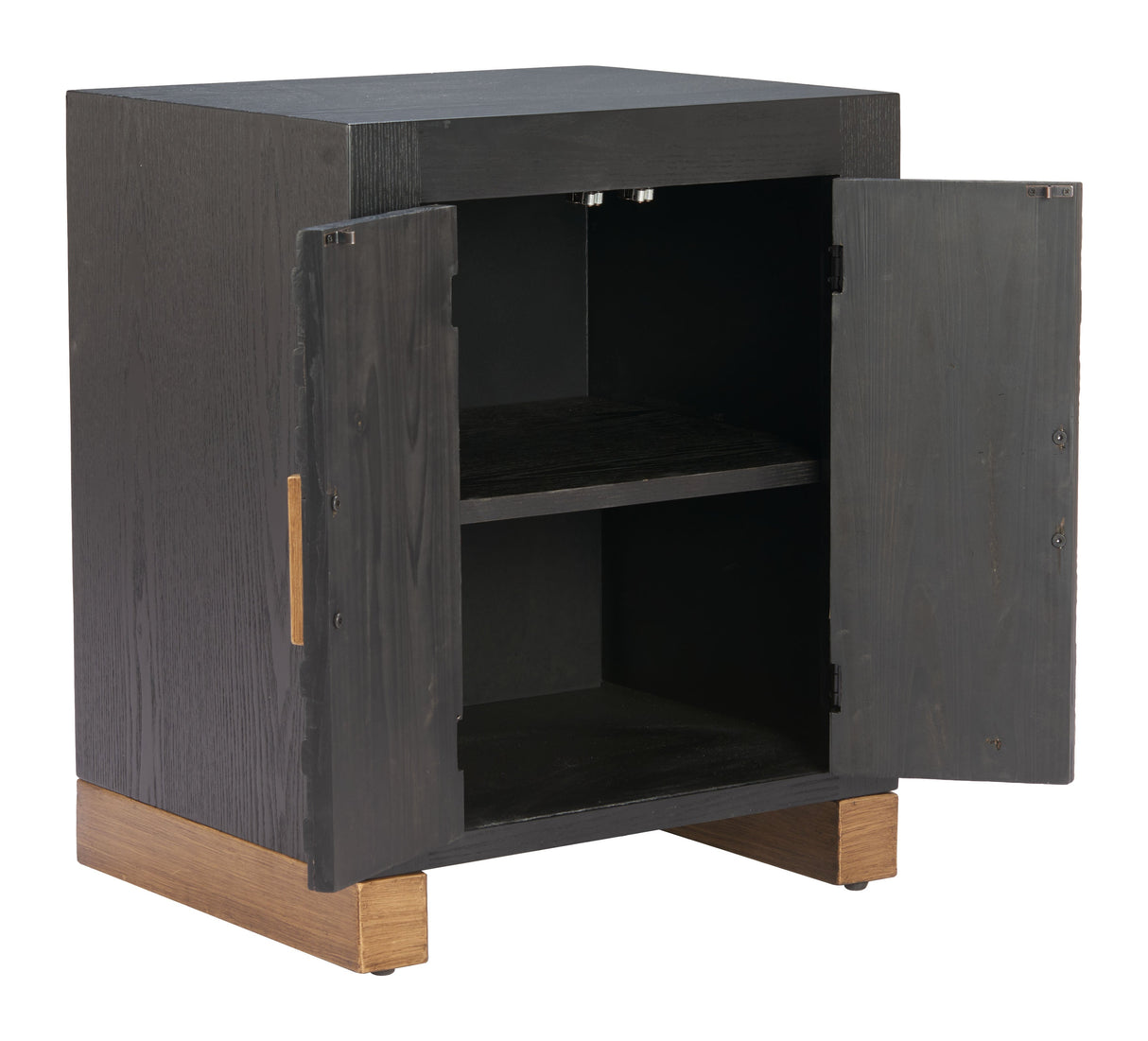 Trazo Black Side Table by Zuomod at Eve Furniture