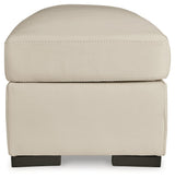 Treasure Trove Almond Ottoman by Ashley at Eve Furniture