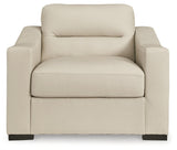 Treasure Trove Almond Oversized Chair by Ashley at Eve Furniture