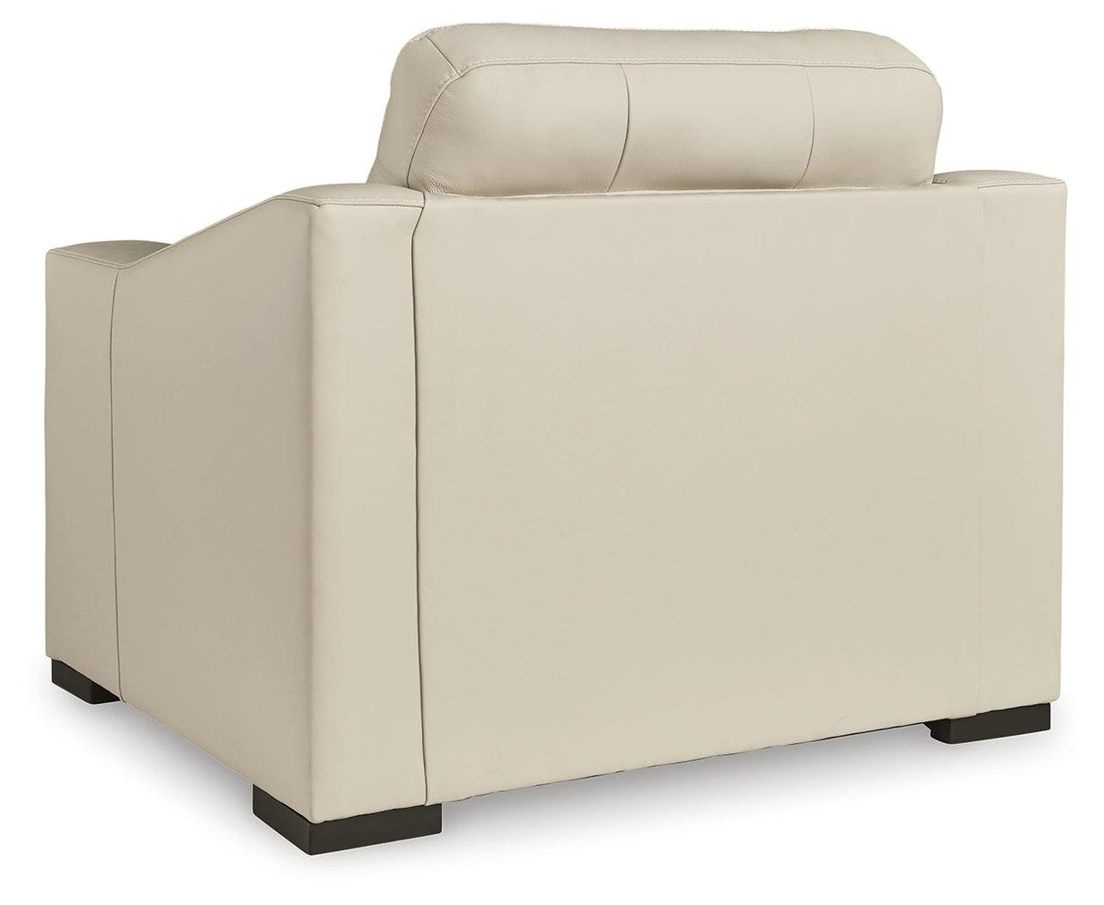 Treasure Trove Almond Oversized Chair by Ashley at Eve Furniture