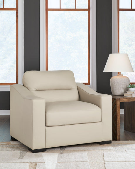 Treasure Trove Almond Oversized Chair by Ashley at Eve Furniture