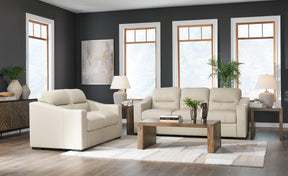 Treasure Trove Almond Sofa and Loveseat by Ashley at Eve Furniture