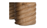 Treccia Oak Round Coffee Table Oak by MOES at Eve Furniture