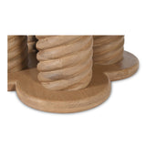 Treccia Oak Round Dining Table by Moe's Home at Eve Furniture
