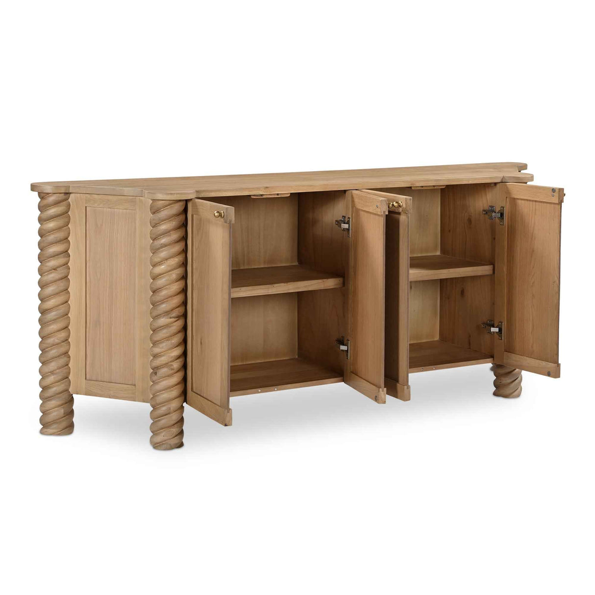 Treccia Oak Sideboard by Moe's Home at Eve Furniture