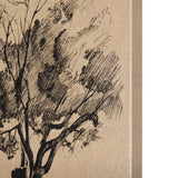 Tree Drawing I by Mercana Studio a Hand Embellished Textured Canvas by Mercana at Eve Furniture