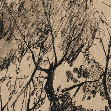 Tree Drawing I by Mercana Studio a Hand Embellished Textured Canvas by Mercana at Eve Furniture