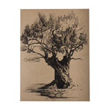 Tree Drawing I by Mercana Studio a Hand Embellished Textured Canvas by Mercana at Eve Furniture
