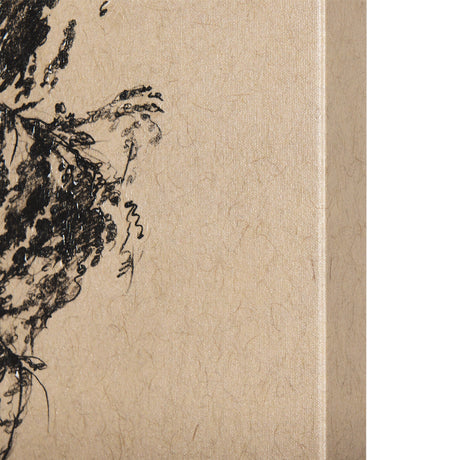 Tree Drawing II by Mercana Studio a Hand Embellished Textured Canvas by Mercana at Eve Furniture