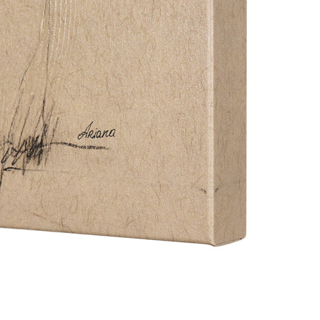 Tree Drawing II by Mercana Studio a Hand Embellished Textured Canvas by Mercana at Eve Furniture