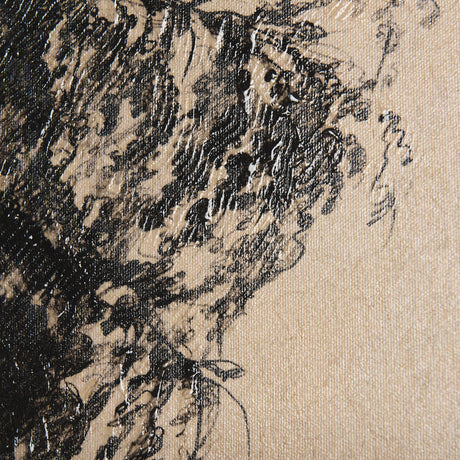 Tree Drawing II by Mercana Studio a Hand Embellished Textured Canvas by Mercana at Eve Furniture