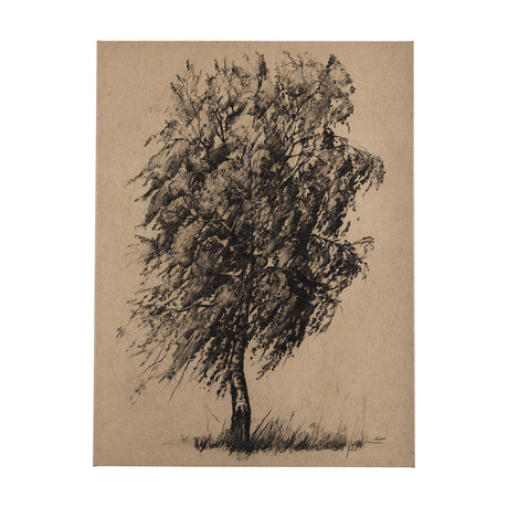 Tree Drawing II by Mercana Studio a Hand Embellished Textured Canvas by Mercana at Eve Furniture