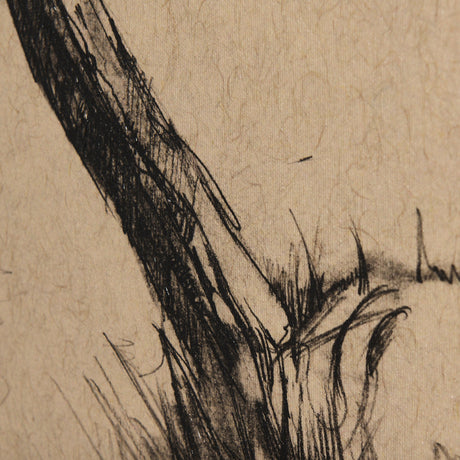 Tree Drawing III by Mercana Studio a Hand Embellished Textured Canvas by Mercana at Eve Furniture