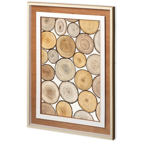 Tree Ring Study I by Mercana Studio a Framed Art Print Matted under Glass by Mercana at Eve Furniture