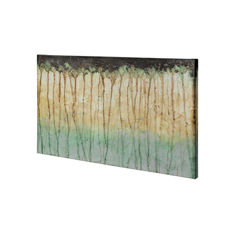 Treeline Light I by Jennifer Goldberger a Hand Embellished Textured Canvas by Mercana at Eve Furniture