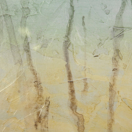 Treeline Light I by Jennifer Goldberger Hand Embellished Textured Framed Art Print Matted under Glas by Mercana at Eve Furniture