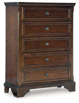 Trellington Brown Chest of Drawers by Ashley at Eve Furniture