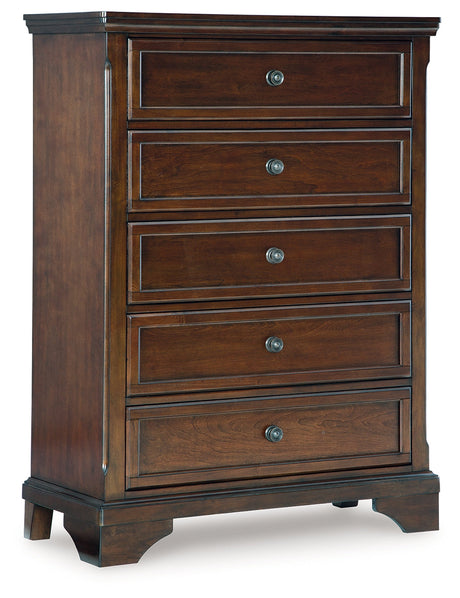 Trellington Brown Chest of Drawers by Ashley at Eve Furniture