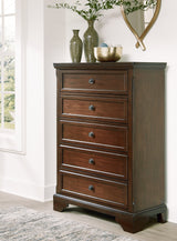 Trellington Brown Chest of Drawers by Ashley at Eve Furniture