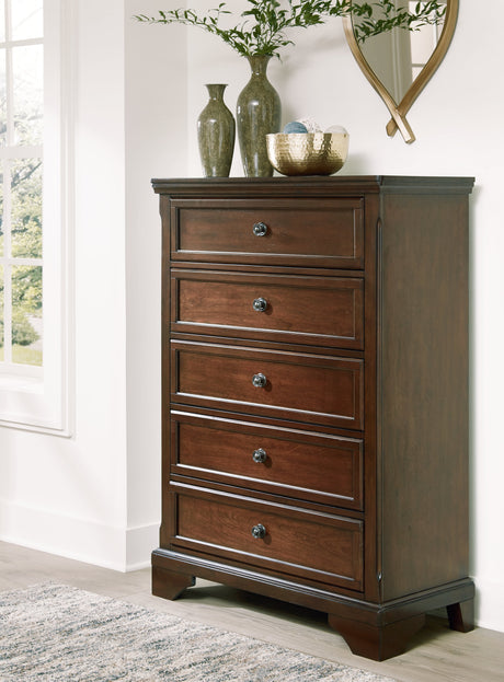 Trellington Brown Chest of Drawers by Ashley at Eve Furniture