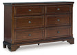 Trellington Brown Dresser by Ashley at Eve Furniture