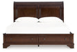 Trellington Brown Queen Sleigh Storage Bed by Ashley at Eve Furniture