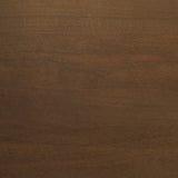 Trellyn Dark Brown Solid Wood 4-Door w/ Carved Woven Doors Closed Sideboard by Mercana at Eve Furniture