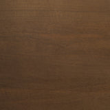 Trellyn Dark Brown Solid Wood Carved Woven Base Rectangular Dining Table by Mercana at Eve Furniture