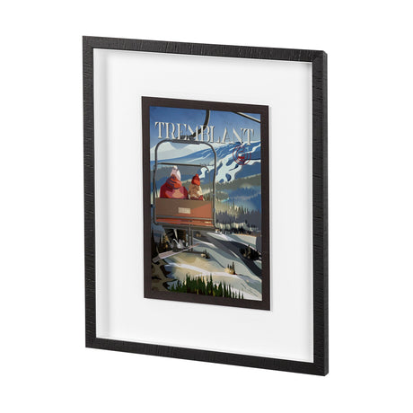 Tremblant Go Canada (M) by Mercana Studio a Framed Art Print Matted under Glass by Mercana at Eve Furniture